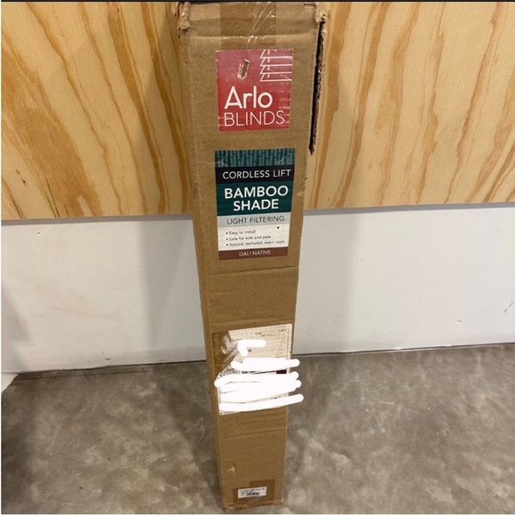 Arlo Natural Bamboo Window Blinds - Picture 3 of 4